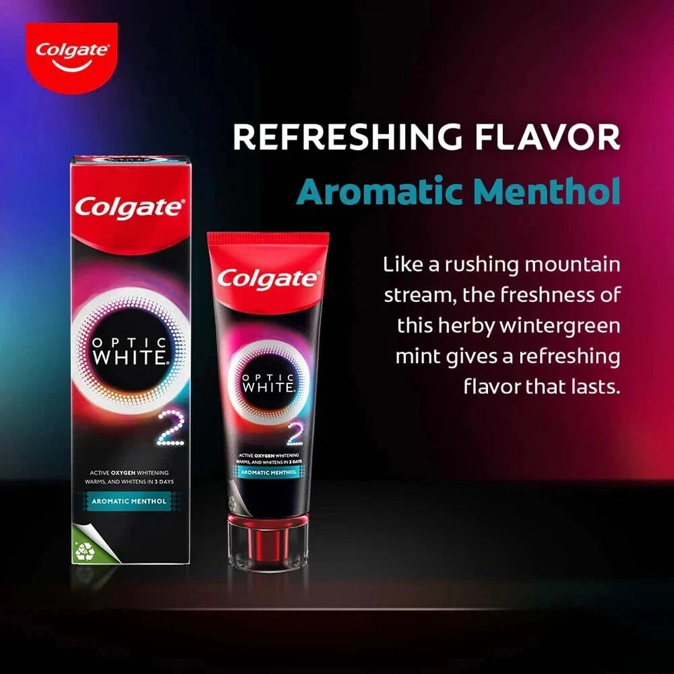 COLGATE Optic White O2 Active Oxygen Whitening Toothpaste